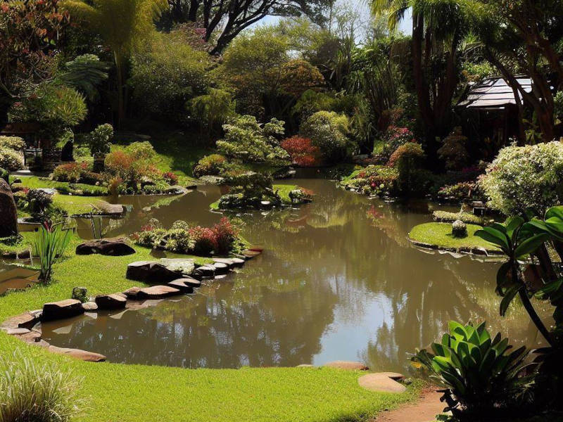 southern us koi style koi pond